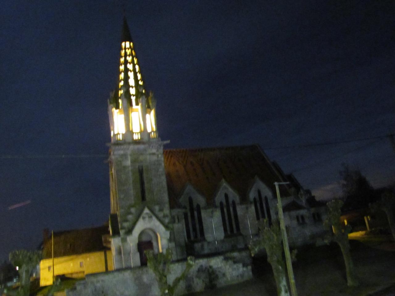 eglise nuit -2-