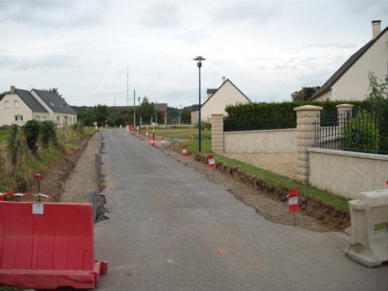 travaux rue du gros Suys