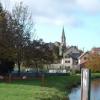 l'église vue de l'étang