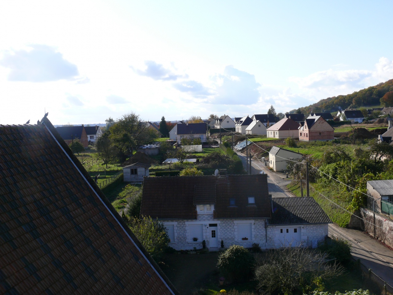 Vue du haut du clocher